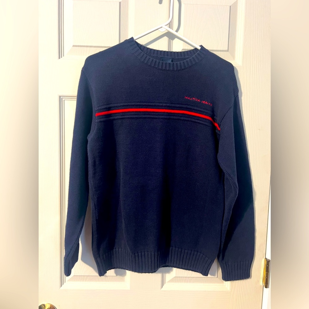 Nautica Jeans dark blue sweater M (12/14)